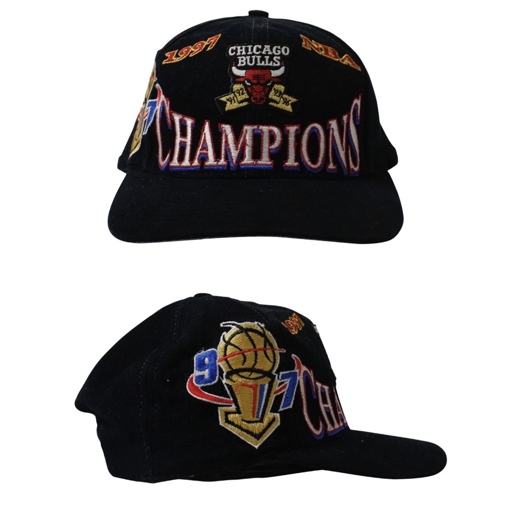 Chicago Bulls 1997 NBA Champ Locker Room Snapback